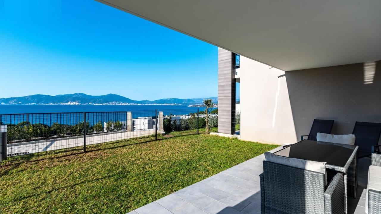 Les Rivages De Stagnola Appartement T3 Vue Mer Et Montagne Plage 200M Climatise Pietrosella Exterior photo